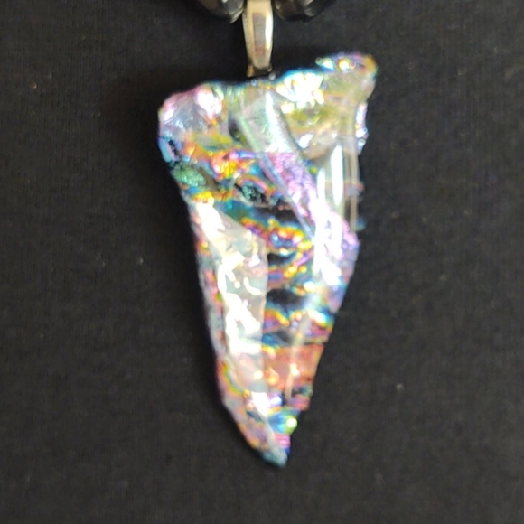 NWOT Hand Crafted Necklace and Earring Set - Picture 2 of 4